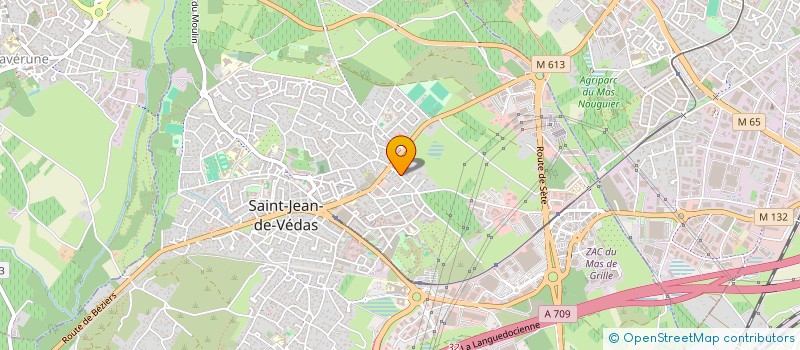 localisation de l'entreprise LECLERE INVEST  SAINT-JEAN-DE-VEDAS