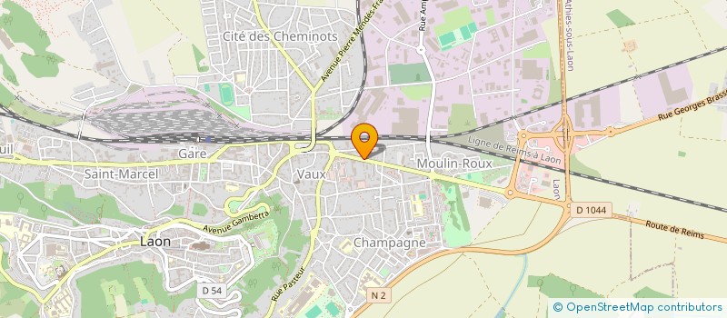localisation de l'entreprise LECLIC LAON à LAON
