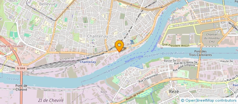 localisation de l'entreprise LECLINCHE INDIVISION à NANTES