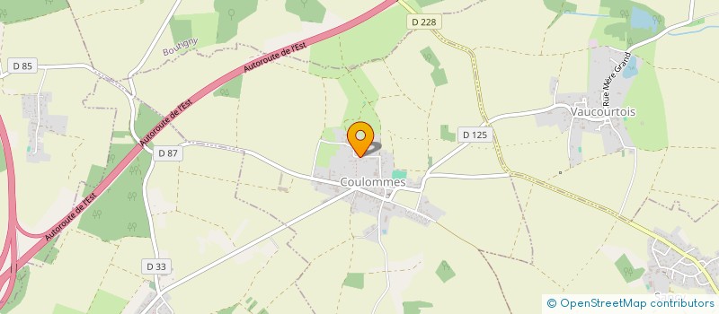 localisation de l'entreprise LECLUSE INVESTISSEMENT  COULOMMES