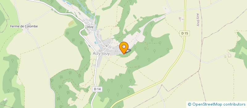 localisation de l'entreprise LECLUZE BAPTISTE à AIZY-JOUY