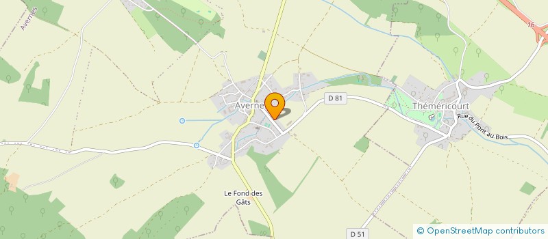 localisation de l'entreprise LECMAH  AVERNES