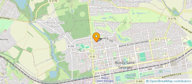 localisation de l'entreprise LECNA  BUSSY-SAINT-GEORGES