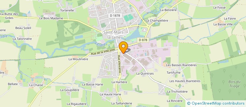 localisation de l'entreprise LECO ENGINEERING  VALLONS-DE-L'ERDRE