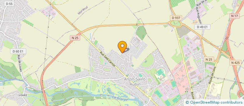 localisation de l'entreprise LECO INVEST  ANZIN-SAINT-AUBIN