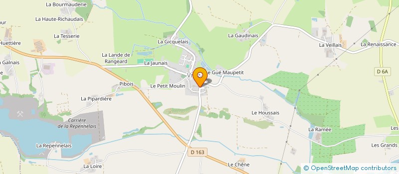 localisation de l'entreprise LECO SUPPLY  VALLONS-DE-L'ERDRE