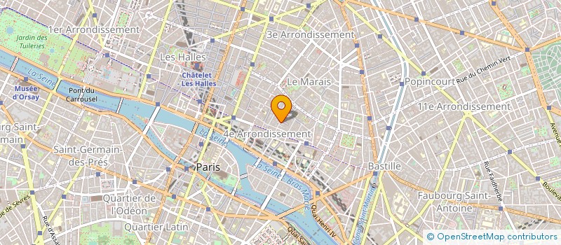 localisation de l'entreprise LECOANET HEMANT à PARIS