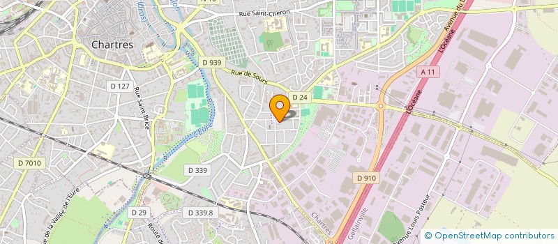 localisation de l'entreprise LECOCQ INVEST à CHARTRES