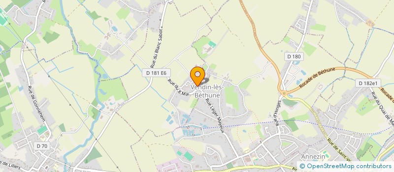 localisation de l'entreprise LECOCQ INVEST  OBLINGHEM