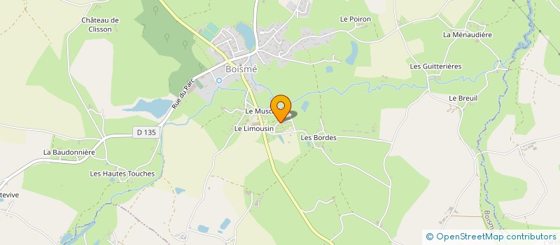 localisation de l'entreprise LECOELANJE à BOISME