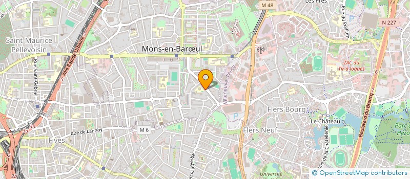 localisation de l'entreprise LECOESTER  MONS-EN-BARUL