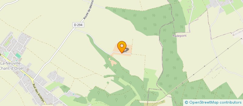 localisation de l'entreprise LECOEUR  LA NEUVILLE-CHANT-D'OISEL