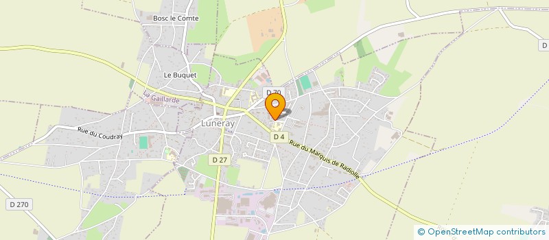 localisation de l'entreprise LECOEUR CAUCHOIS  LUNERAY