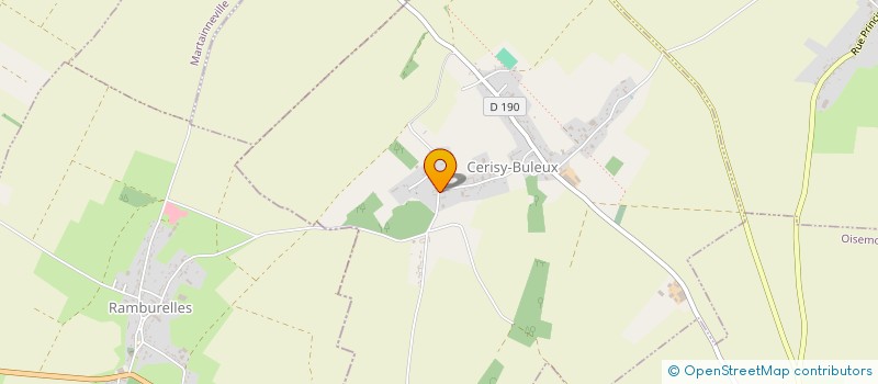 localisation de l'entreprise LECOEUR PROPRETE  CERISY-BULEUX