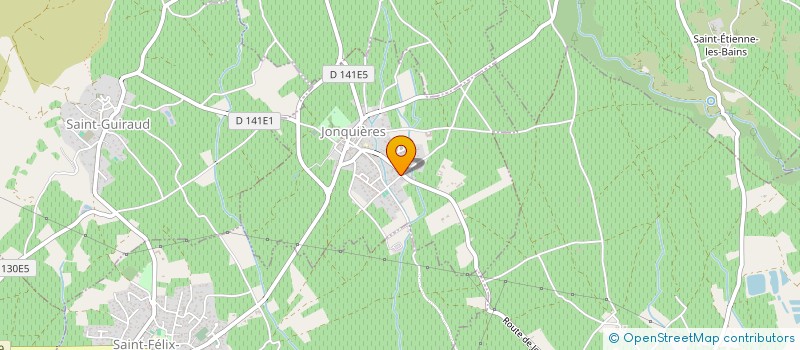 localisation de l'entreprise LECOEUVRE LAUTREC INDIVISION  JONQUIERES