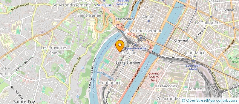 localisation de l'entreprise LECOIN SETUP  LYON