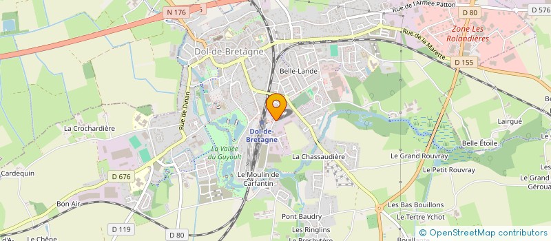 localisation de l'entreprise LECOINTE CONSEILS ET STRATEGIES  DOL-DE-BRETAGNE