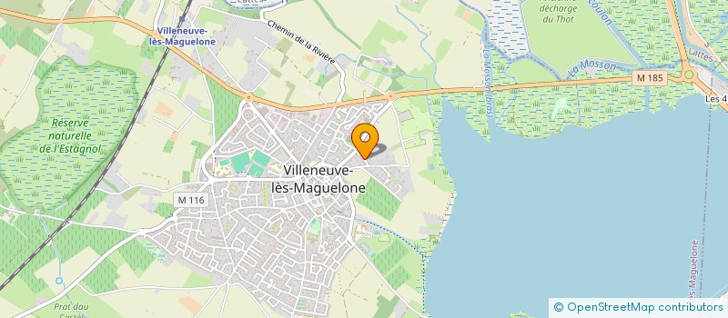 localisation de l'entreprise LECOINTRE  VILLENEUVE-LES-MAGUELONE