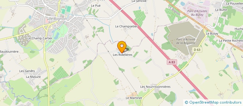 localisation de l'entreprise LECOINTRE  MONTBERT