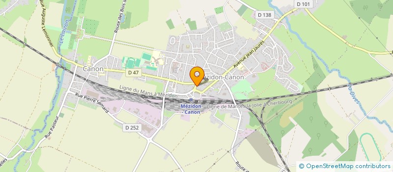 localisation de l'entreprise LECOINTRE INTERNATIONAL  MEZIDON VALLEE D'AUGE