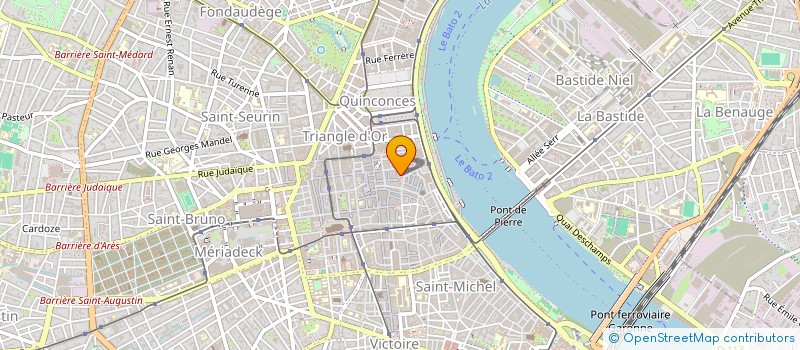 localisation de l'entreprise LECOKTAIL  BORDEAUX