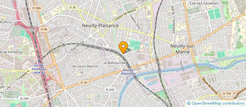 localisation de l'entreprise LECOLE DE LA FORMATION à MONTREUIL