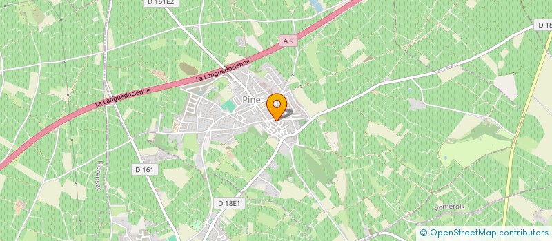 localisation de l'entreprise LECOMTE  PINET