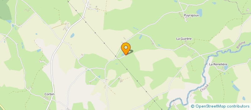 localisation de l'entreprise LECOMTE  BRESSUIRE