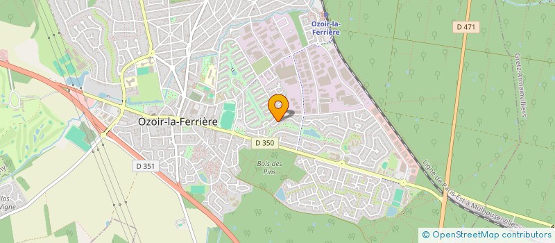 localisation de l'entreprise LECOMTE AND CO  OZOIR-LA-FERRIERE