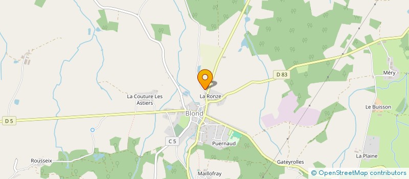 localisation de l'entreprise LECOMTE ET FILS à BLOND