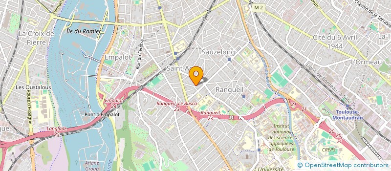 localisation de l'entreprise LECOMTE FLORENT ET LECOMTE DOMITILLE à TOULOUSE