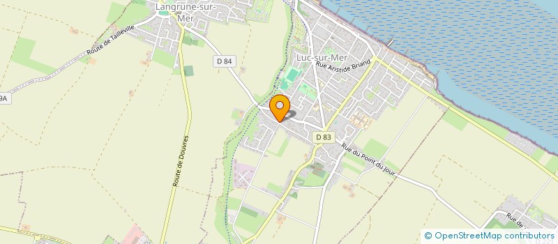 localisation de l'entreprise LECOMTE INVESTMENTS  LUC-SUR-MER