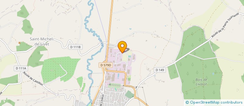 localisation de l'entreprise LECOMTE ROMUALD  LIVAROT-PAYS-D'AUGE