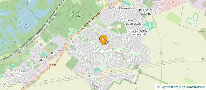 localisation de l'entreprise LECOMTEESTBON à MENNECY