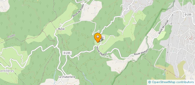 localisation de l'entreprise LECONI  VOGUE