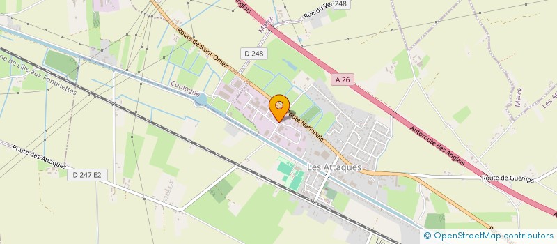 localisation de l'entreprise LECONTE  LES ATTAQUES