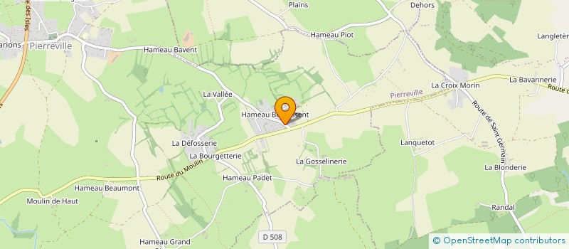 localisation de l'entreprise LECONTE AJ  PIERREVILLE