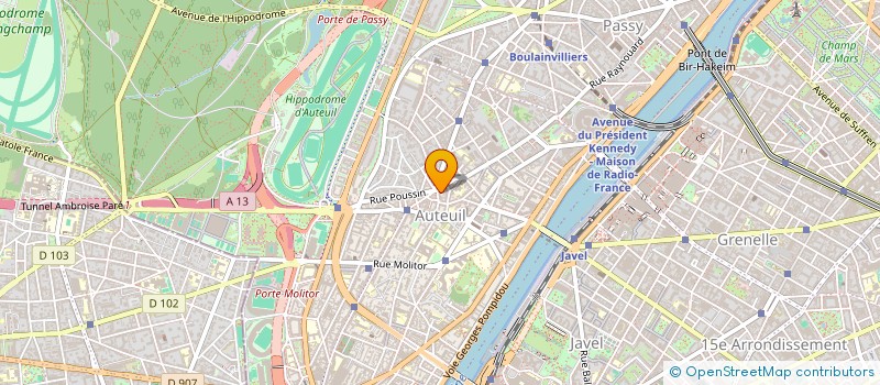 localisation de l'entreprise LECONTE DE L ISLE  PARIS