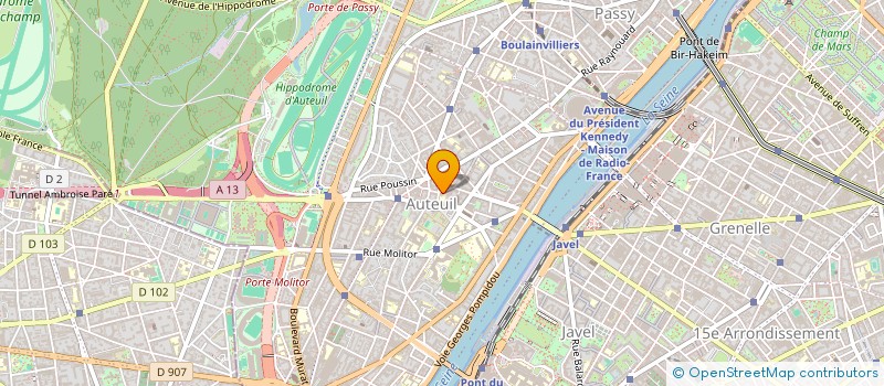 localisation de l'entreprise LECONTE DE L ISLE  PARIS