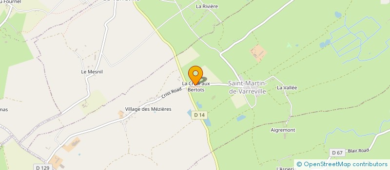 localisation de l'entreprise LECONTE TRANSPORTS EXPRESS  SAINT-MARTIN-DE-VARREVILLE