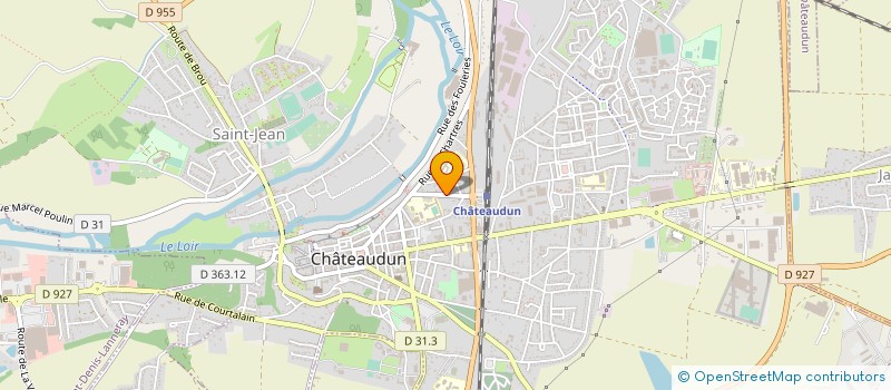 localisation de l'entreprise LECOQ IMMOBILIER à CHATEAUDUN