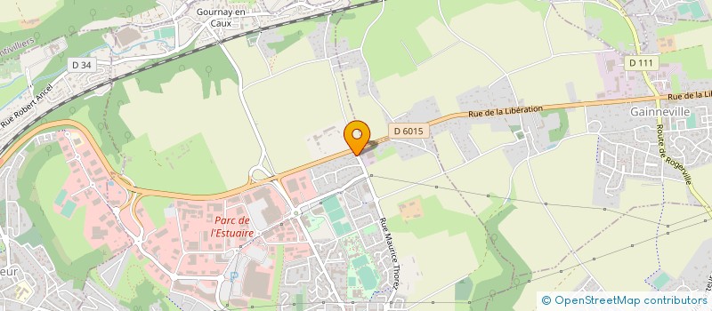localisation de l'entreprise LECOQ MAILLARD à GONFREVILLE-L'ORCHER