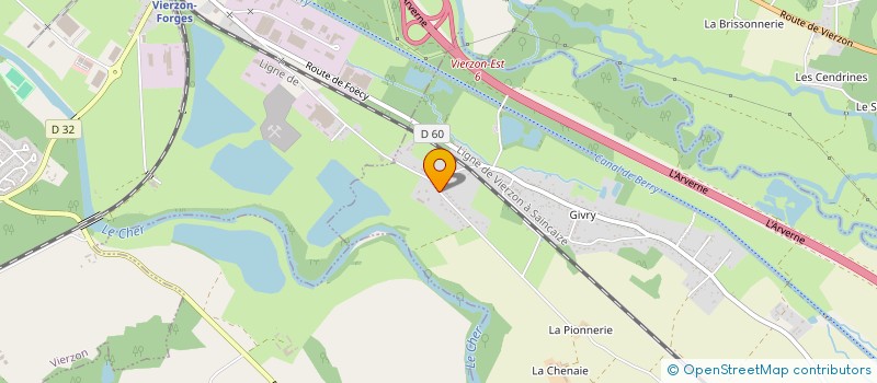 localisation de l'entreprise LECOR FAMILY  FOECY