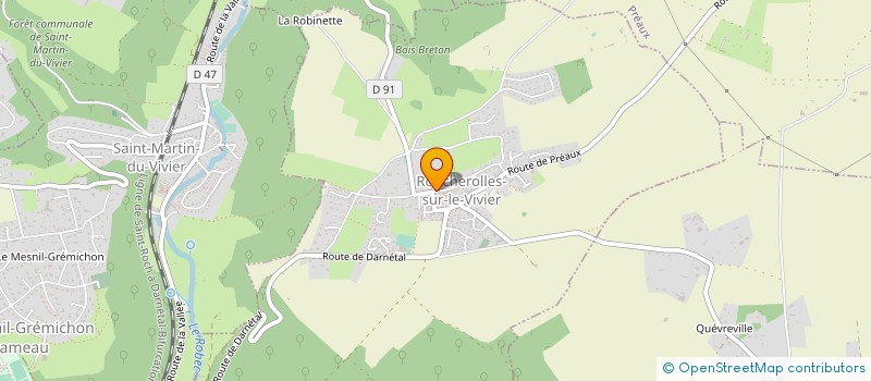 localisation de l'entreprise LECORDIER SIVERSO SARL à SAINT-LEGER-DU-BOURG-DENIS