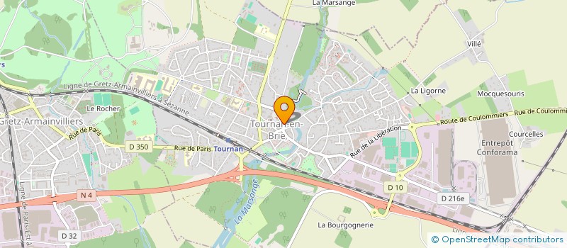 localisation de l'entreprise LECORNEUR AG INDIVISION à TOURNAN-EN-BRIE