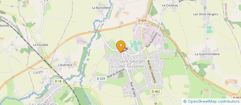 localisation de l'entreprise LECORNU FABIEN à SAINT-GEORGES-DES-GROSEILLERS