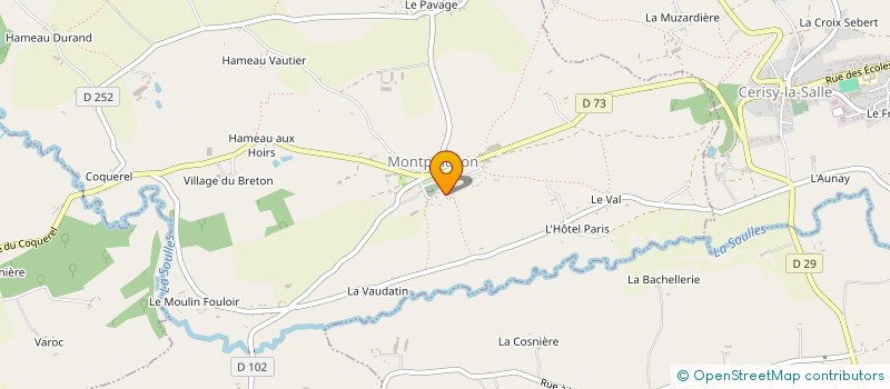 localisation de l'entreprise LECORNU-HERVIEU  MONTPINCHON