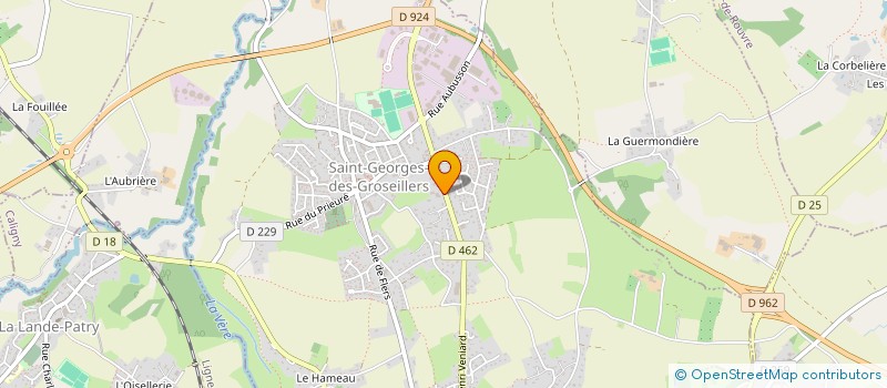 localisation de l'entreprise LECORPS SERVICES APPLIC CHIMIQ AGRI INDU à SAINT-GEORGES-DES-GROSEILLERS