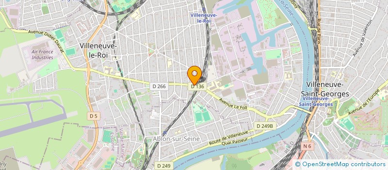 localisation de l'entreprise LECORRE ROGER  VILLENEUVE-LE-ROI