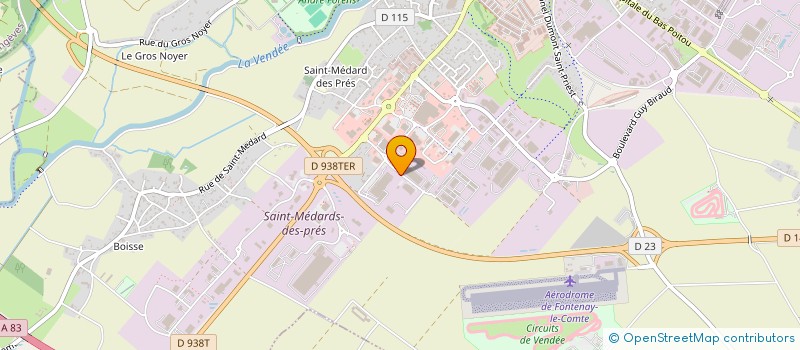 localisation de l'entreprise LECOT IMMO  FONTENAY-LE-COMTE